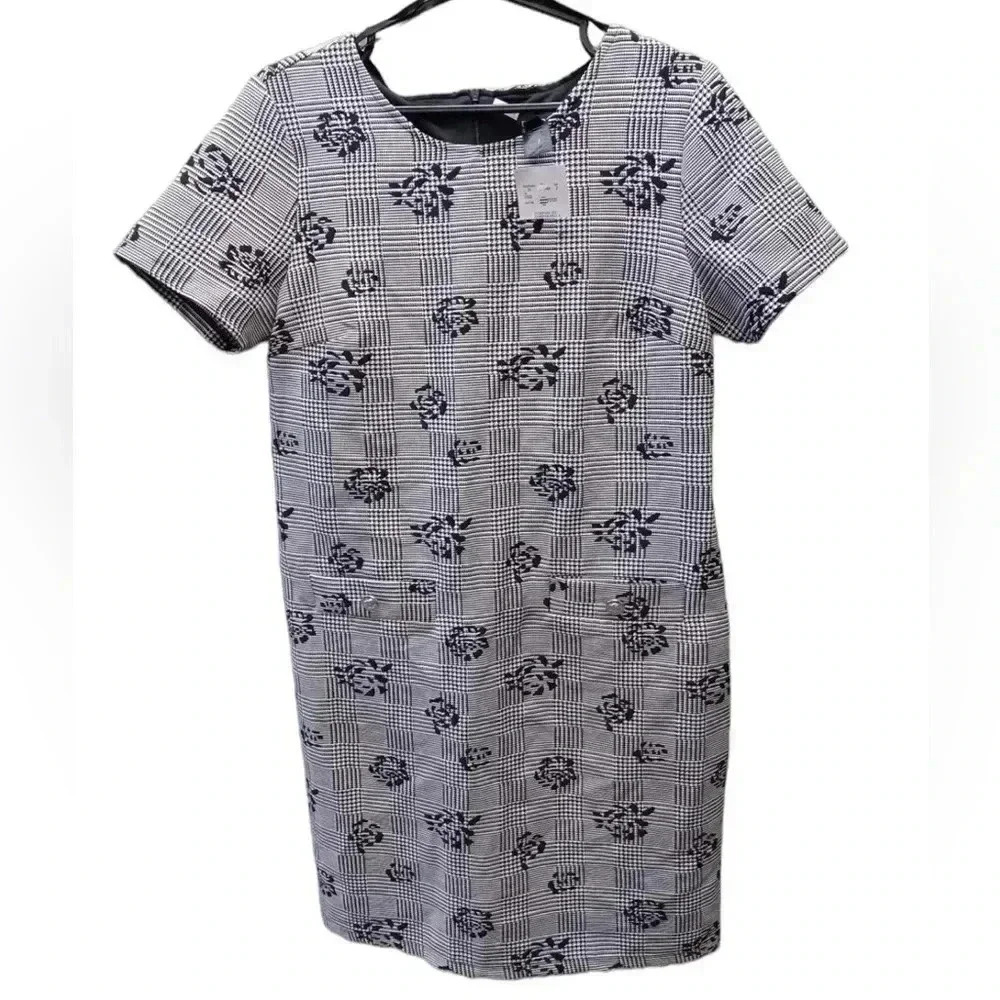 Enfocus Studio Black  White Floral Dress Size 12